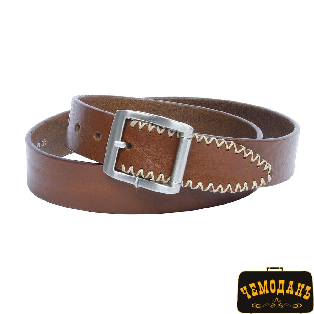 Ремінь Tony Perottiкожаний 707/35 cuoo коньячний