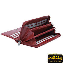 Портмоне шкіряне Cortina 5007 rosso червоний Tony Perotti, фото 5