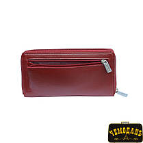 Шкіряне Портмоне Cortina 5059 rosso червоний, фото 2