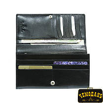 Портмоне кожаное Viasorte 3630 nero чорний Tony Perotti, фото 4