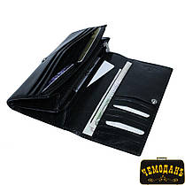 Портмоне кожаное Viasorte 3630 nero чорний Tony Perotti, фото 5