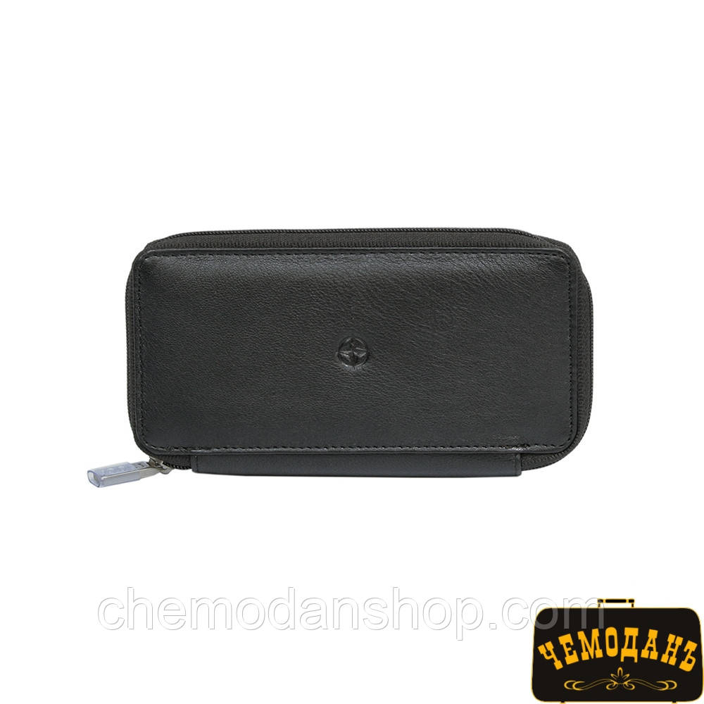 Ключниця шкіряна Cortina 5026 nero чорний Tony Perotti