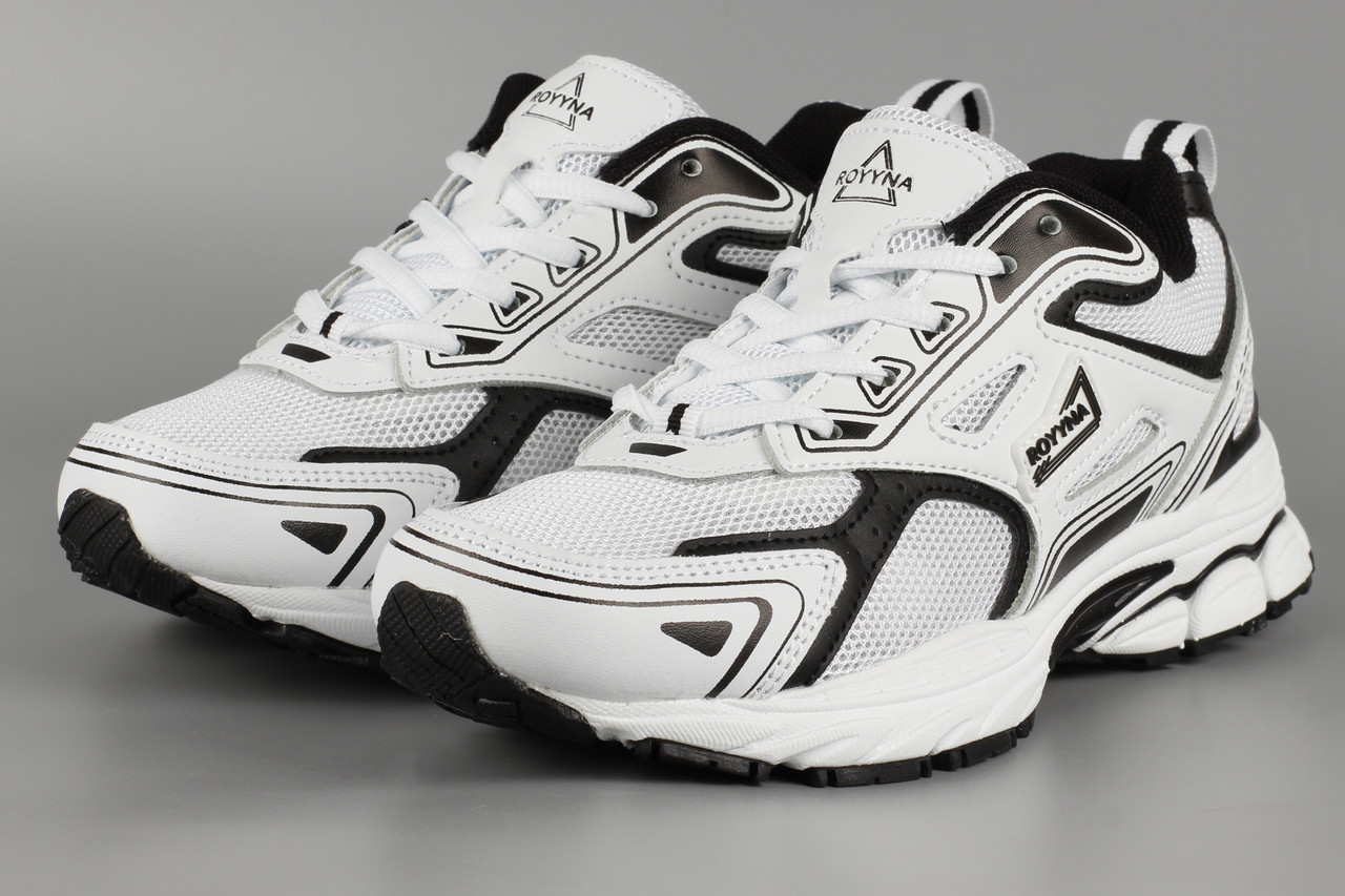 Кросівки унісекс жіночі білі літні Royyna 040B-2 сітка Ройна Бона Bona Розміри 39, фото 1