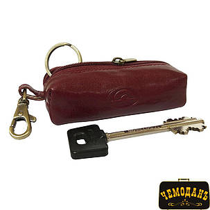 Ключница кожаная Italico 109 rosso красный, фото 2