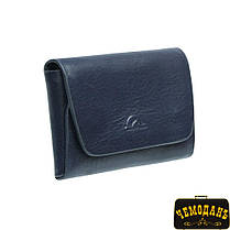 Візитниця шкіряна Nevada 3740+RFID navy синій Tony Perotti, фото 3