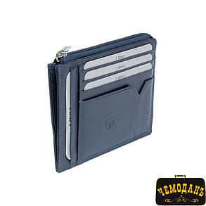 Кредитниця шкіряна Cortina 5049 navy синій Tony Perotti, фото 3