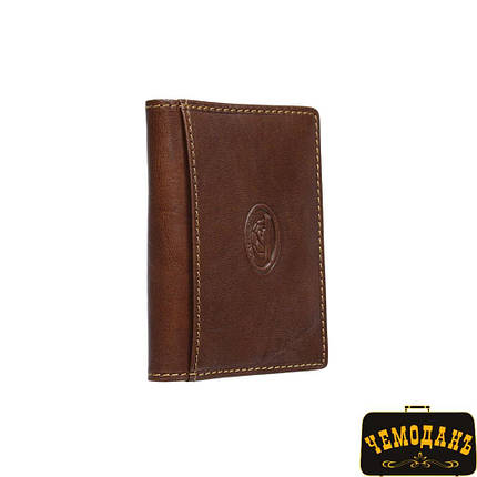 Кредитниця шкіряна Italico 1034 cognac коньячний Tony Perotti, фото 1