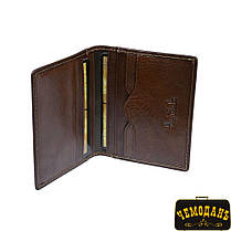 Кредитниця шкіряна Italico 1034 cognac коньячний Tony Perotti, фото 4