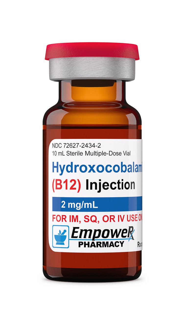 Гідроксикбаламін (вітамін В12/Б12 2000 мкг в 1 мл. / 10., USA. ) Hydroxocobalamin 2 mg/mL 10 mL ін'єкції B