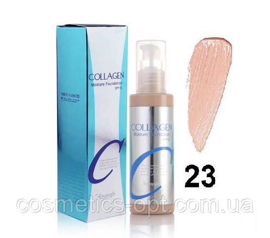 Зволожуючий тональний крем Enough Collagen Moisture Foundation Spf 15 №23, 100 мл, фото 1