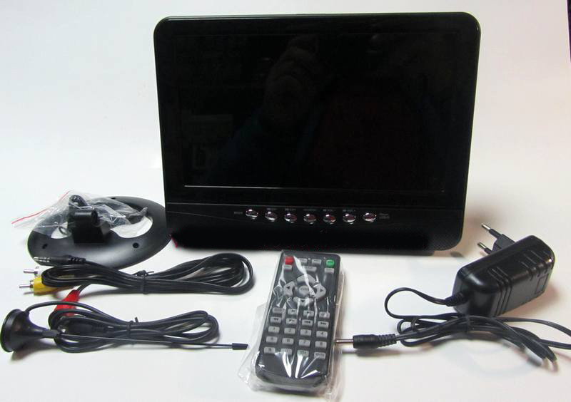 Автомобильный портативный телевизор 9" TV NS901, цена 1720 грн — Prom