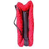 Сумка жіноча велика червона 117ВА, фото 4