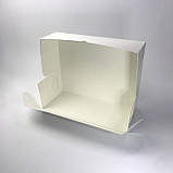 Коробка для рулетів і штоленов, 330*150*110 мм, без вікна, біла, фото 2