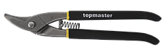 Ножиці для металу праві 250 мм CR-V TopMaster