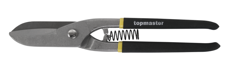 Ножиці для металу прямі 250 мм CR-V TopMaster
