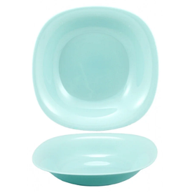 Тарілка Luminarc Carine Turquoise супова квадратна 210 мм (P4251)