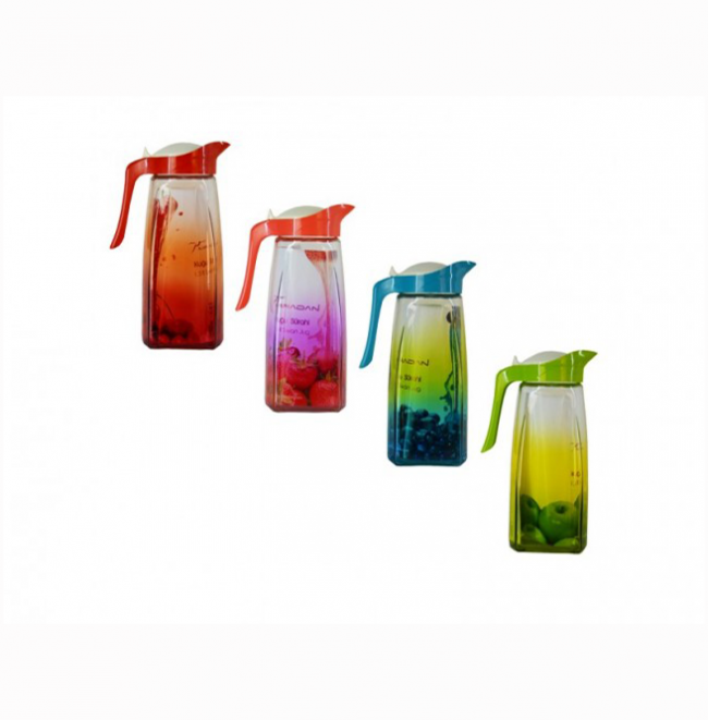 Глечик Bager з кольоровою з кришкою 1,5 л (M-230/С)