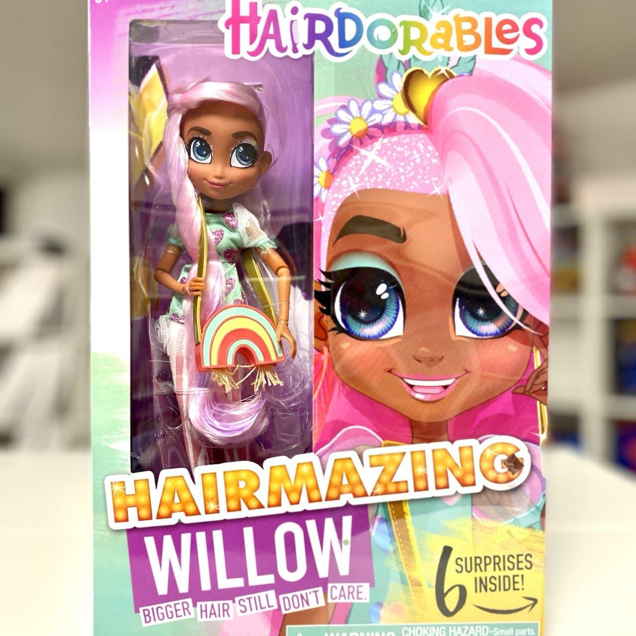 Велика лялька Хердораблс Віллоу модний показ Hairdorables Hairmazing Willow Fashion Doll