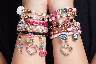Набір для створення шарм-браслетів Рожевий зорепад Juicy Couture