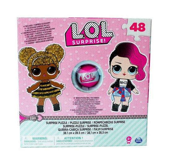 Пазл L.O.L. surprise (38см * 28 см; 48 частин) і аксесуар Spin Master, фото 1