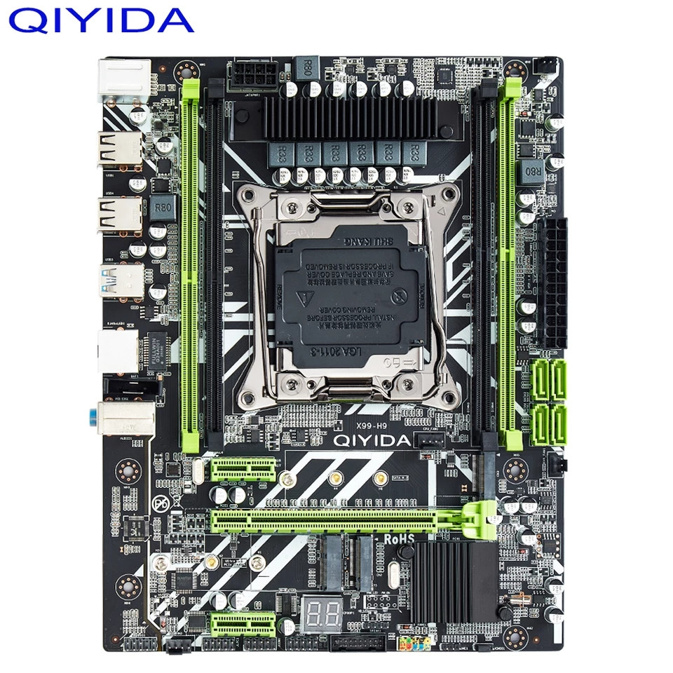 HUANANZHI X99 Motherboard 8M F Intel XEON E5 X99 LGA2011-3 All Series DDR4 ECC NON-ECC memory NVME USB3.0