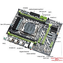 HUANANZHI X99 Motherboard 8M F Intel XEON E5 X99 LGA2011-3 All Series DDR4 ECC NON-ECC memory NVME USB3.0, фото 4