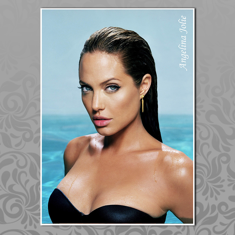 Плакат Angelina Jolie 008, фото 1