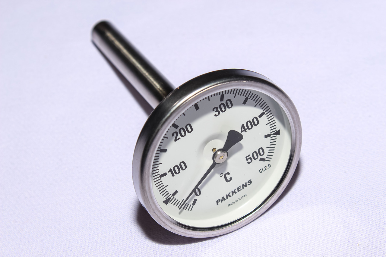 Термометр "PAKKENS" біметалічний стрижневий 0+500C