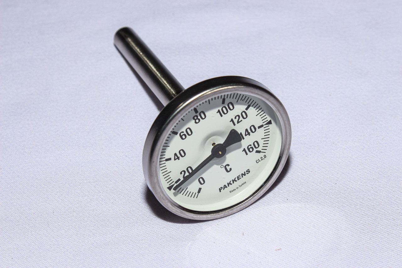 Термометр "PAKKENS" біметалічний стрижневий 0+160C