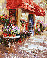 Картина по номерам Цветочный магазин , 40x50 Идейка (КНО3590)