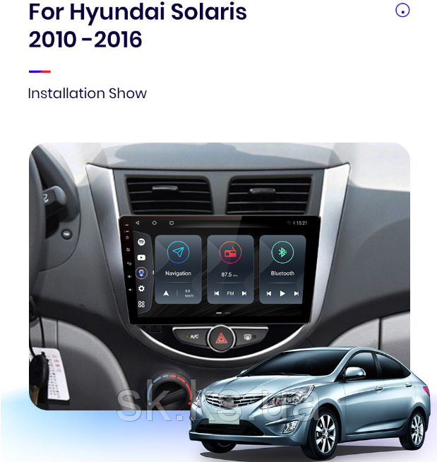 Junsun 4G Android магнітолу для solaris hyundai Accent Verna creta 2010-2019 wifi