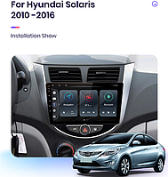 Junsun 4G Android магнитола для solaris hyundai Accent Verna creta 2010-2019 wifi