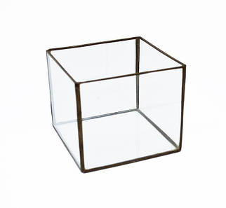 Моссаріум Колба Без наповнення 7*7*7 см .Порожній флораріум .Скляна ємність для флораріума