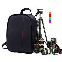 Жесткий компактный рюкзак для фотоаппарата и объективов (зеленый)