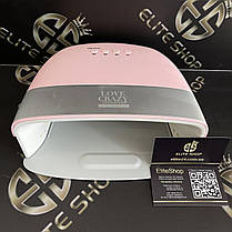 Uv/led лампа Love Crazy для сушіння нігтів 48 ВТ 10, фото 5