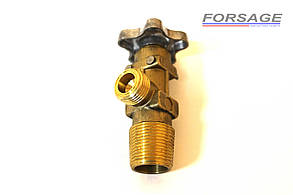 Вентиль ВБ-2 пропановий Білорусь на балон з заглушкою