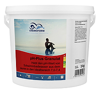 PH-Regulator Plus (гранулят) Препарат для повышения уровня рН 3 кг. 0802003 химия для бассейна
