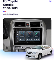Junsun 4G Android магнітолу для Toyota corolla 2006-2013 wifi