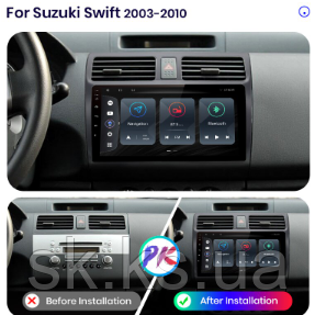Junsun 4G Android магнітолу для Suzuki Swift 2003 2004 2005 2006 2007 2009 2010 wifi