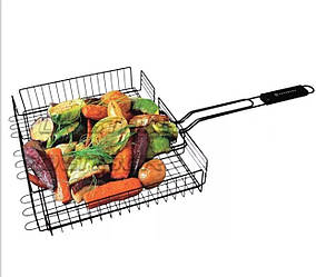 Решітка для гриля високі борти Edenberg EB-3369 Решітка для барбекю тефлонове антипригарне покриття