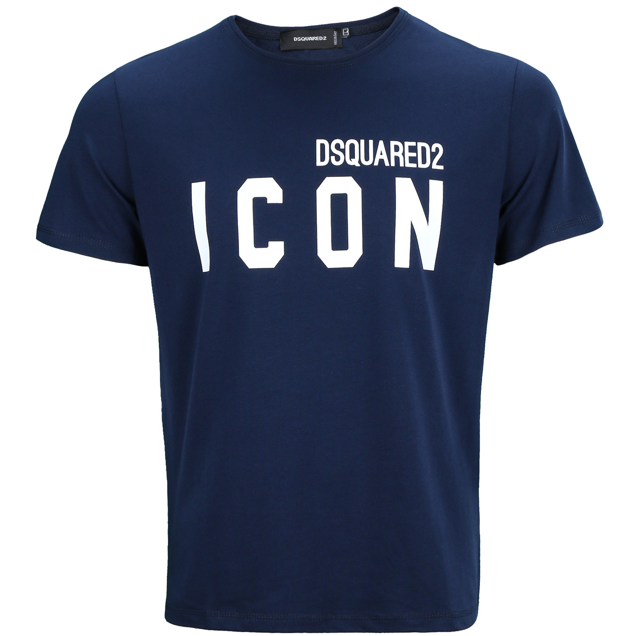 Футболка чоловіча т синя DSQUARED ICON Ф-10 DBLU S(Р) 21-813-020, фото 1