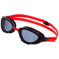 Очки для триатлона и плавания на открытой воде Mad Wave TRIATHLON M042704, Черно-красный