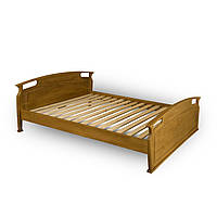 Ліжко дерев'яне "Вояж" 140*200 із масиву дуба