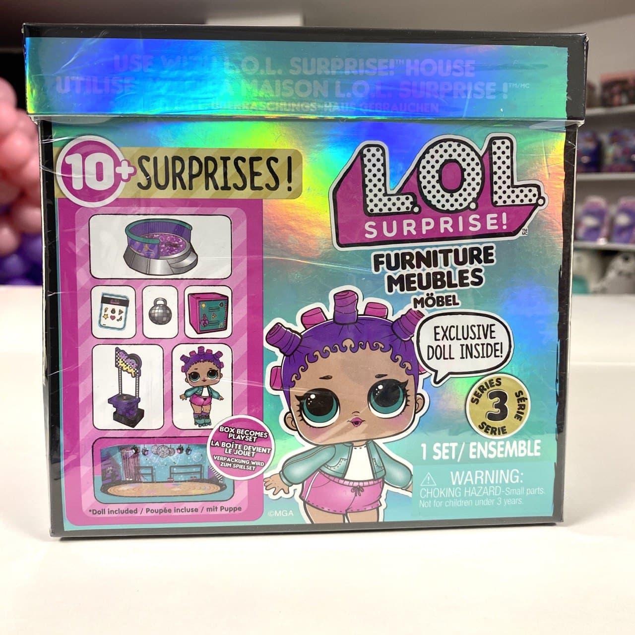 L.O.L. Surprise! S3 Стильний інтер'єр Ролердром Ролер Леді Furniture Roller Rink Roller (MGA) 567103