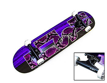 Дерев'яний Скейтборд Fish "SNAKE SKIN" (901169290) | Skateboard