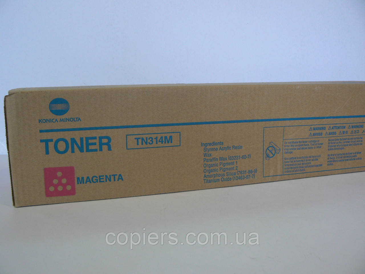 Тонер картридж TN-314 M оригінал Konica Minolta Bizhub C353, tn314m