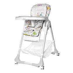 Стільчик для годування сірий BABY TILLY Bistro T-641/2 Grey дітям від 6 місяців до 3-х років