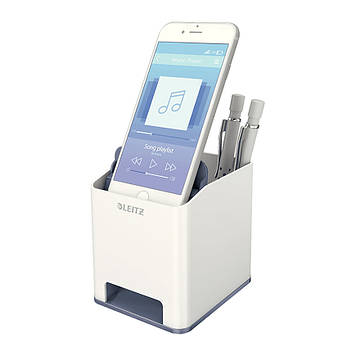 Підставка для ручок і смартфона Leitz WOW. Біла