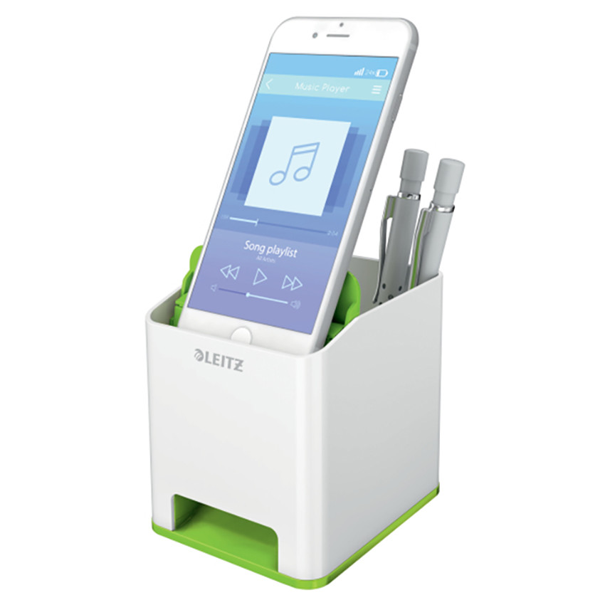 Підставка для ручок і смартфона Leitz WOW. Зелена, фото 1