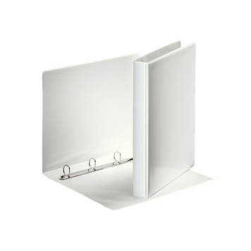 Презентаційна папка на 4-х кільцях Esselte Panorama. А4 25мм. White